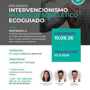 Diplomado en Intervencionismo Musculoesquelético Ecoguiado Agosto 2026